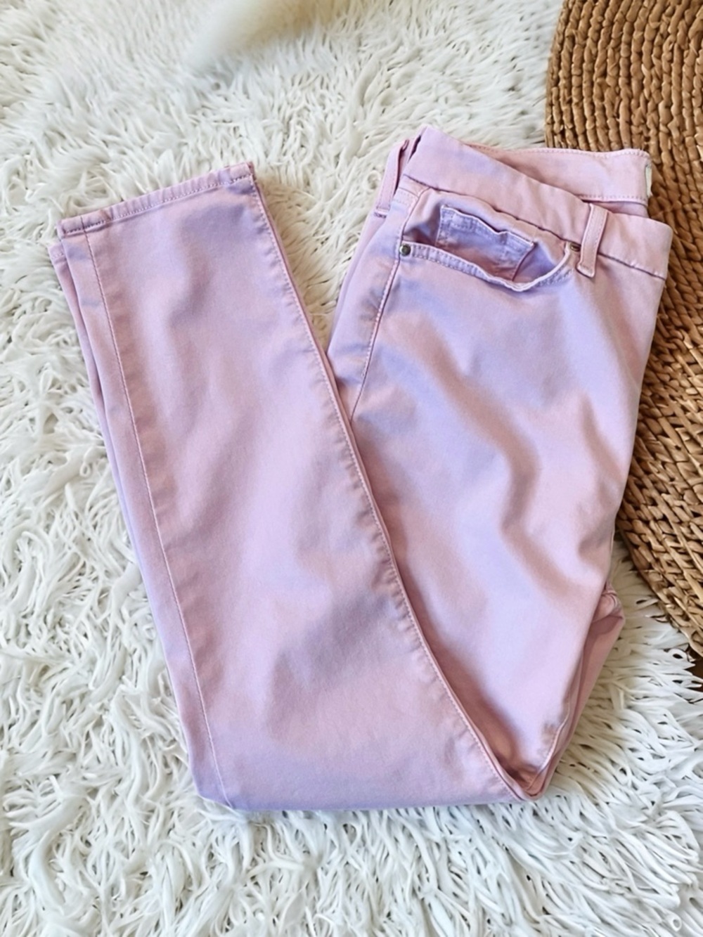 Jen7 Pink Super Soft Ankle Slim Jeans - JEN7 Brand SZ 10